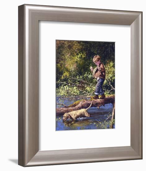 The Balancing Act-Jim Daly-Framed Art Print