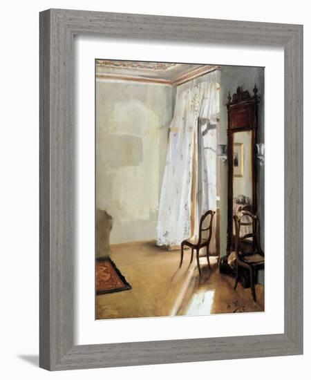 The Balcony Room-Adolph von Menzel-Framed Giclee Print