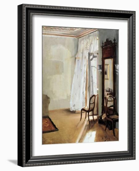 The Balcony Room-Adolph von Menzel-Framed Giclee Print