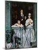 The Balcony-Edouard Manet-Mounted Art Print