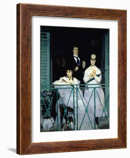 The Balcony-Edouard Manet-Framed Giclee Print