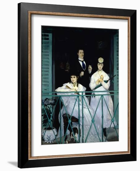 The Balcony-Edouard Manet-Framed Giclee Print