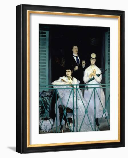 The Balcony-Edouard Manet-Framed Giclee Print