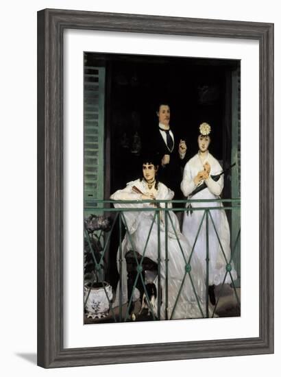 The Balcony-Edouard Manet-Framed Art Print