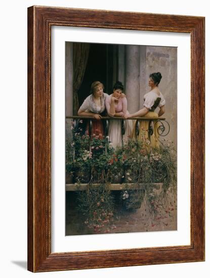 The Balcony-Sir William Beechey-Framed Giclee Print