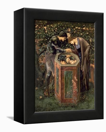 The Baleful Head, Illustration from William Morris' 'The Earthly Paradise'-Edward Burne-Jones-Framed Premier Image Canvas