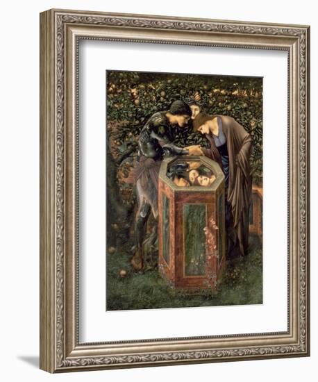 The Baleful Head, Illustration from William Morris' 'The Earthly Paradise'-Edward Burne-Jones-Framed Giclee Print