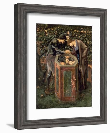 The Baleful Head, Illustration from William Morris' 'The Earthly Paradise'-Edward Burne-Jones-Framed Giclee Print