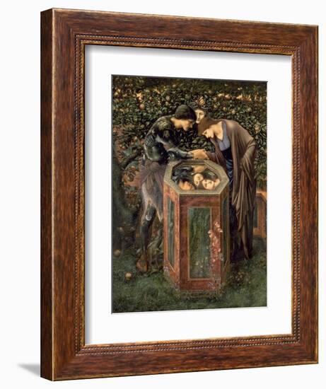 The Baleful Head, Illustration from William Morris' 'The Earthly Paradise'-Edward Burne-Jones-Framed Giclee Print