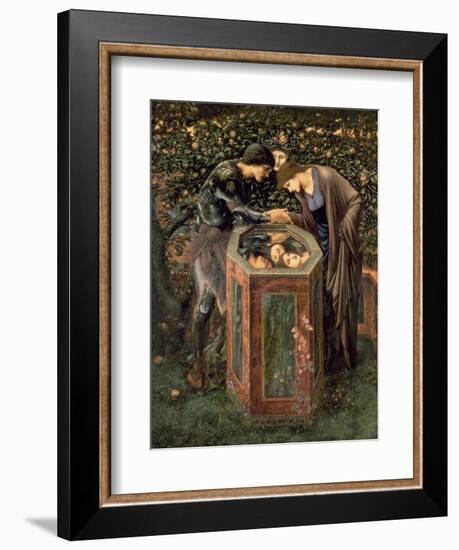 The Baleful Head, Illustration from William Morris' 'The Earthly Paradise'-Edward Burne-Jones-Framed Giclee Print