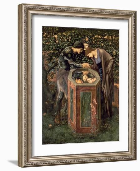 The Baleful Head, Illustration from William Morris' 'The Earthly Paradise'-Edward Burne-Jones-Framed Giclee Print