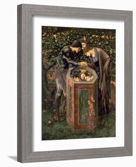 The Baleful Head, Illustration from William Morris' 'The Earthly Paradise'-Edward Burne-Jones-Framed Giclee Print