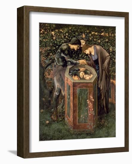 The Baleful Head, Illustration from William Morris' 'The Earthly Paradise'-Edward Burne-Jones-Framed Giclee Print