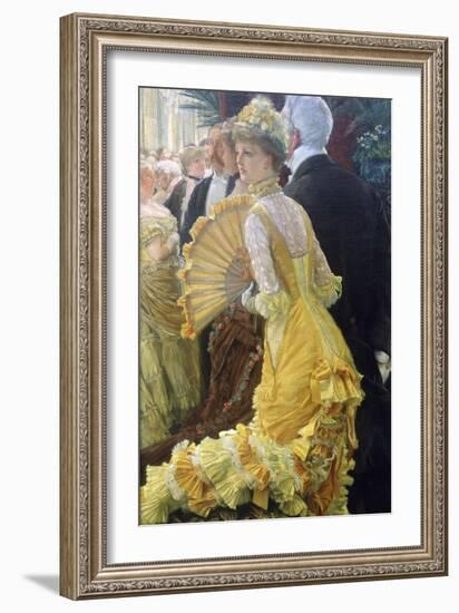 The Ball, C1878-James Jacques Joseph Tissot-Framed Giclee Print