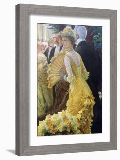 The Ball, C1878-James Jacques Joseph Tissot-Framed Giclee Print