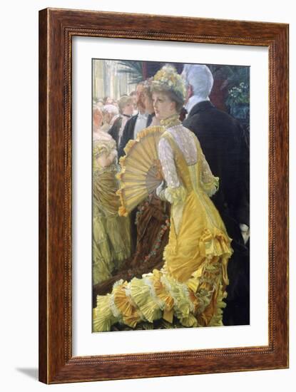 The Ball, C1878-James Jacques Joseph Tissot-Framed Giclee Print