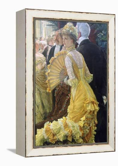 The Ball, C1878-James Jacques Joseph Tissot-Framed Premier Image Canvas