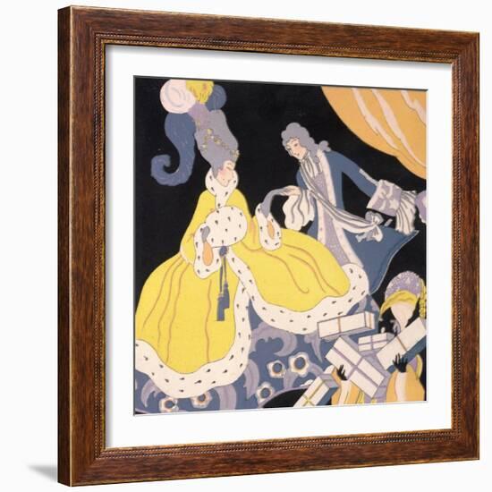 The Ball Dress-null-Framed Giclee Print