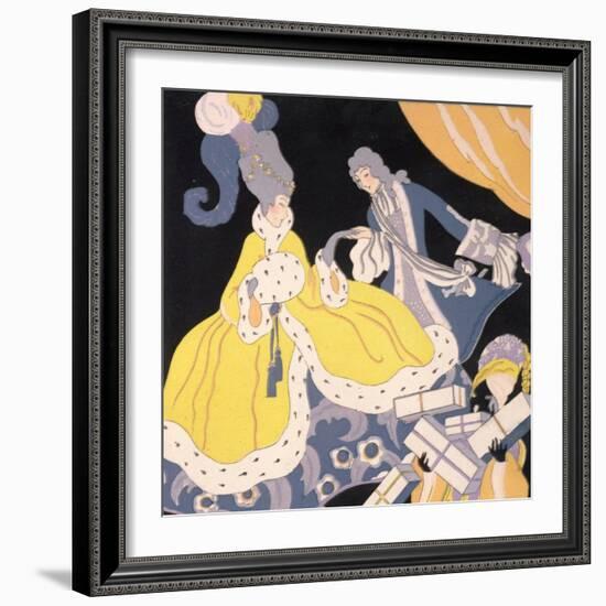 The Ball Dress-null-Framed Giclee Print