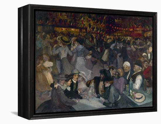 The Ball on the 14th of July-Théophile Alexandre Steinlen-Framed Premier Image Canvas