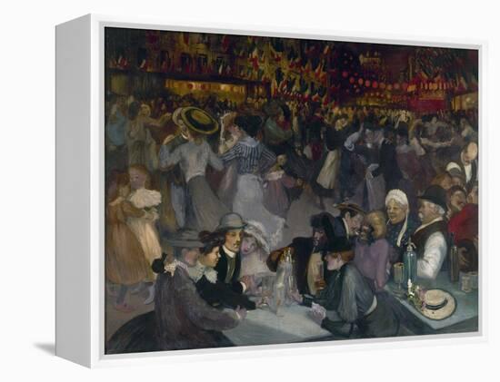 The Ball on the 14th of July-Théophile Alexandre Steinlen-Framed Premier Image Canvas