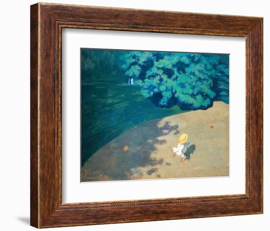 The Ball-Félix Vallotton-Framed Giclee Print