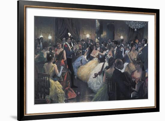 The Ball-Julius Stewart-Framed Giclee Print