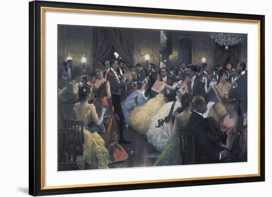 The Ball-Julius Stewart-Framed Giclee Print
