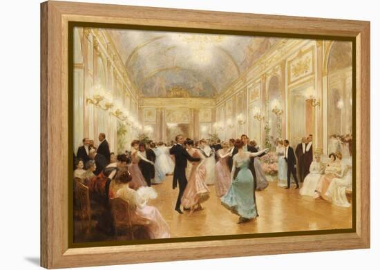 The Ball-Victor Gabriel Gilbert-Framed Premier Image Canvas