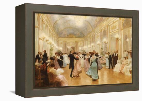 The Ball-Victor Gabriel Gilbert-Framed Premier Image Canvas