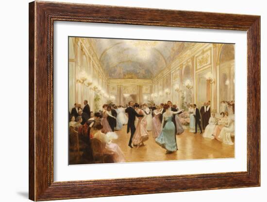 The Ball-Victor Gabriel Gilbert-Framed Giclee Print