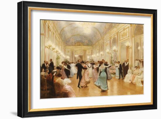 The Ball-Victor Gabriel Gilbert-Framed Giclee Print