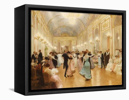 The Ball-Victor Gabriel Gilbert-Framed Premier Image Canvas