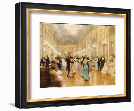 The Ball-Victor Gabriel Gilbert-Framed Premium Giclee Print