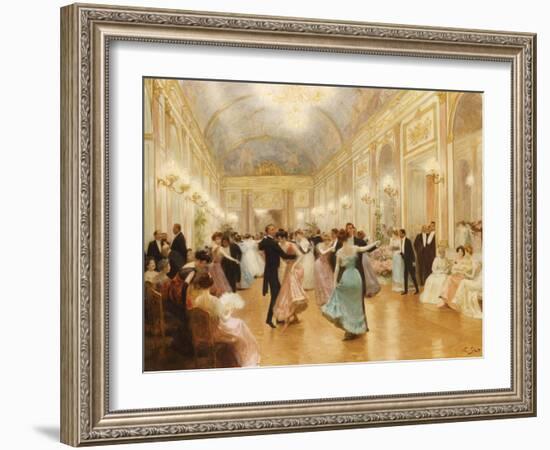 The Ball-Victor Gabriel Gilbert-Framed Giclee Print