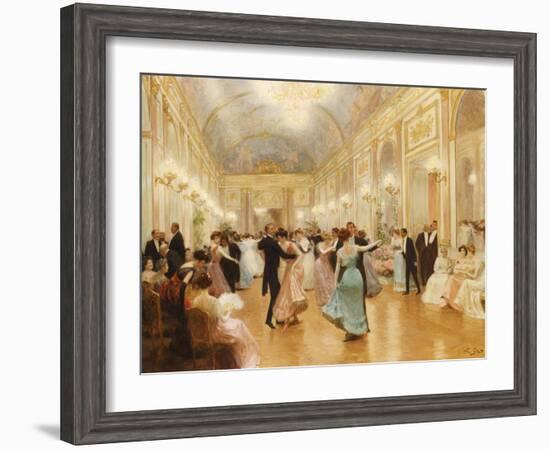 The Ball-Victor Gabriel Gilbert-Framed Giclee Print