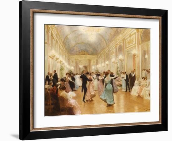 The Ball-Victor Gabriel Gilbert-Framed Giclee Print