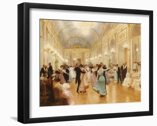 The Ball-Victor Gabriel Gilbert-Framed Giclee Print