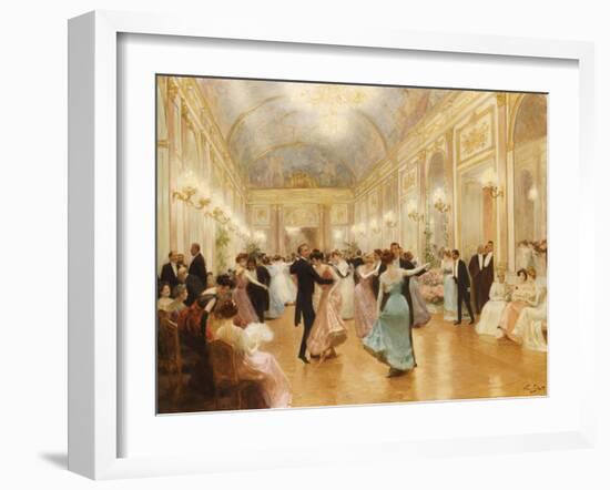 The Ball-Victor Gabriel Gilbert-Framed Giclee Print