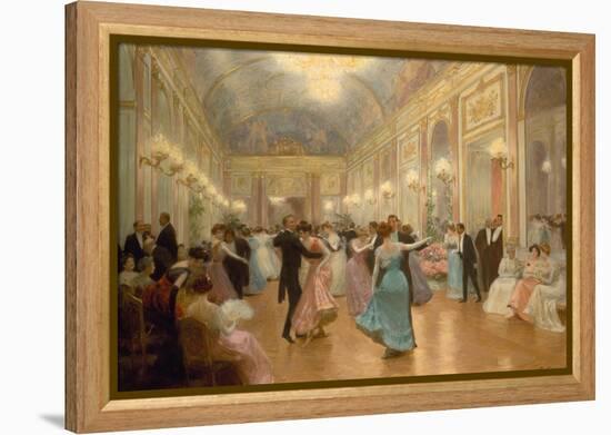 The Ball-Victor Gabriel Gilbert-Framed Premier Image Canvas