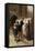 The Ballad Seller, the Black Gate, 1884-Ralph Hedley-Framed Premier Image Canvas