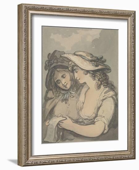 The Ballad Singers-Thomas Rowlandson-Framed Giclee Print