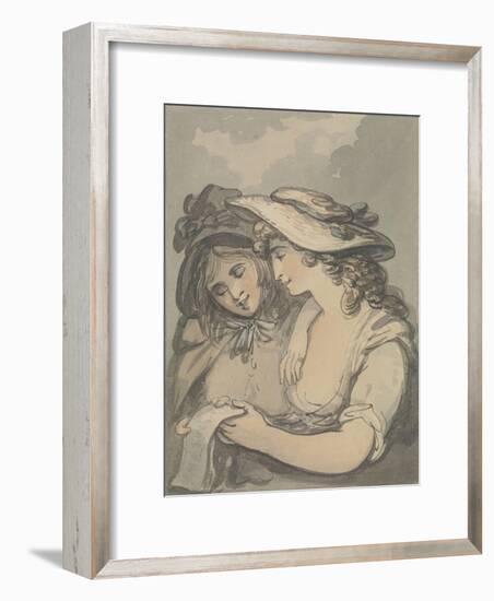 The Ballad Singers-Thomas Rowlandson-Framed Giclee Print