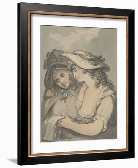 The Ballad Singers-Thomas Rowlandson-Framed Giclee Print