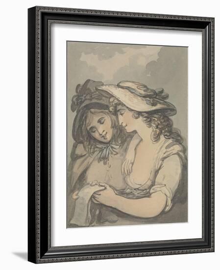 The Ballad Singers-Thomas Rowlandson-Framed Giclee Print