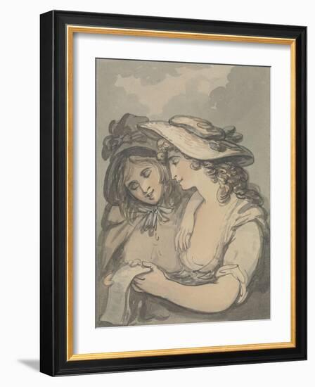 The Ballad Singers-Thomas Rowlandson-Framed Giclee Print