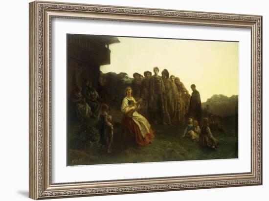 The Balladeer-Gustave Doré-Framed Giclee Print