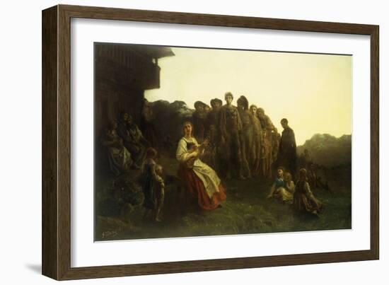 The Balladeer-Gustave Doré-Framed Giclee Print