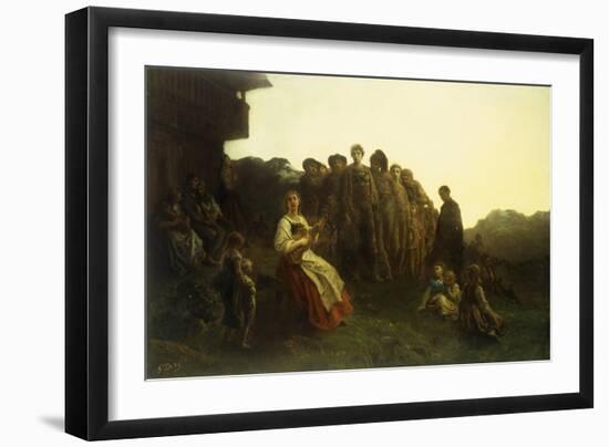 The Balladeer-Gustave Doré-Framed Giclee Print