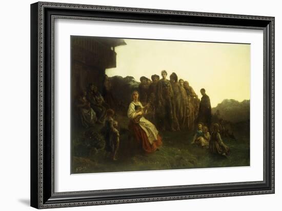 The Balladeer-Gustave Doré-Framed Giclee Print